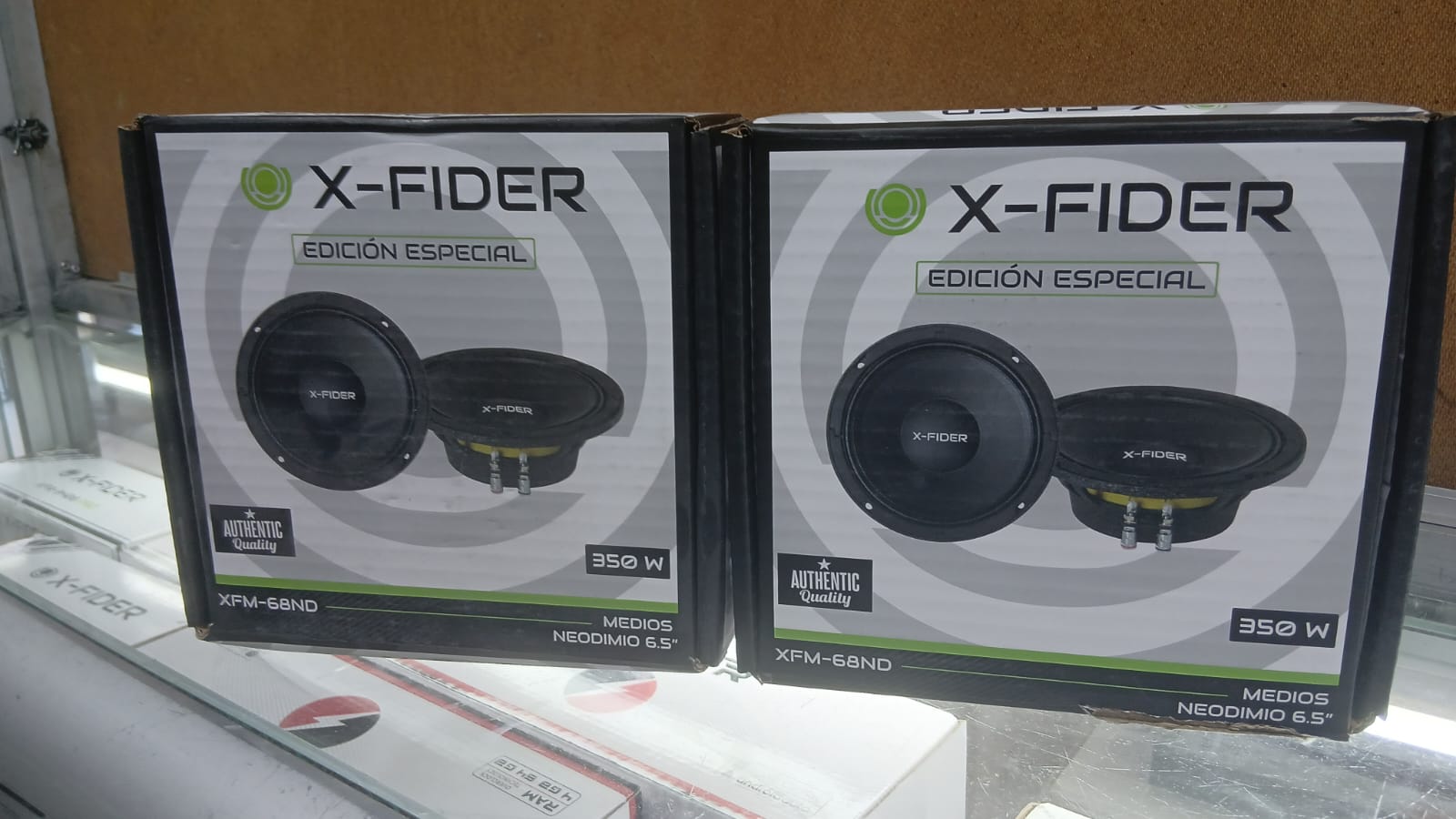 Medios XFider Neodimio 68ND par